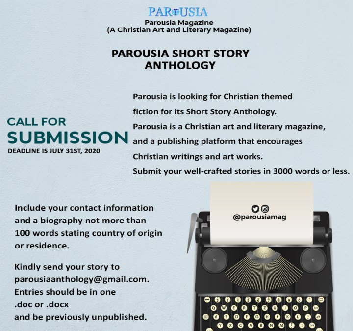 Parousia Short Story Anthology